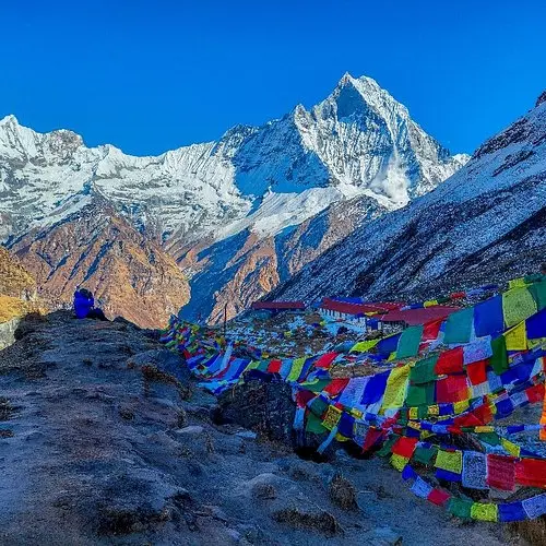 Discover Nepal destination background